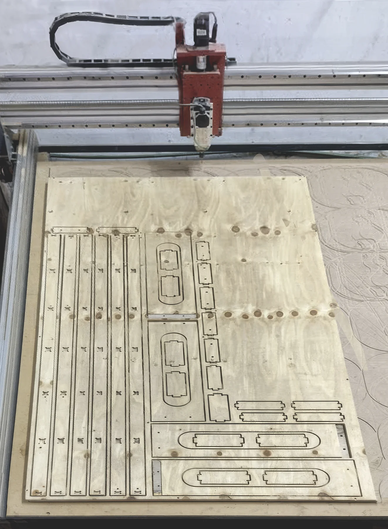 Mecanizado CNC de piezas del sommier CALM